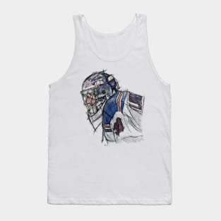 Henrik Lundqvist New York R Sketch Tank Top